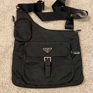 *Offers* PRADA Nylon Crosbody Bag w/ Adjustable Strap